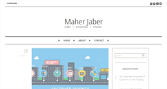 Desktop Screenshot of maherjaber.com